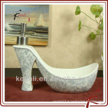 China Wholesale Fábrica de Porcelana Cerâmica Loção Dispenser Liquid Dispenser